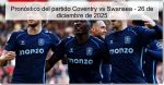 Pronóstico del partido Coventry vs Swans