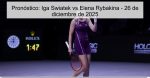Pronóstico: Iga Swiatek vs Elena Rybakin