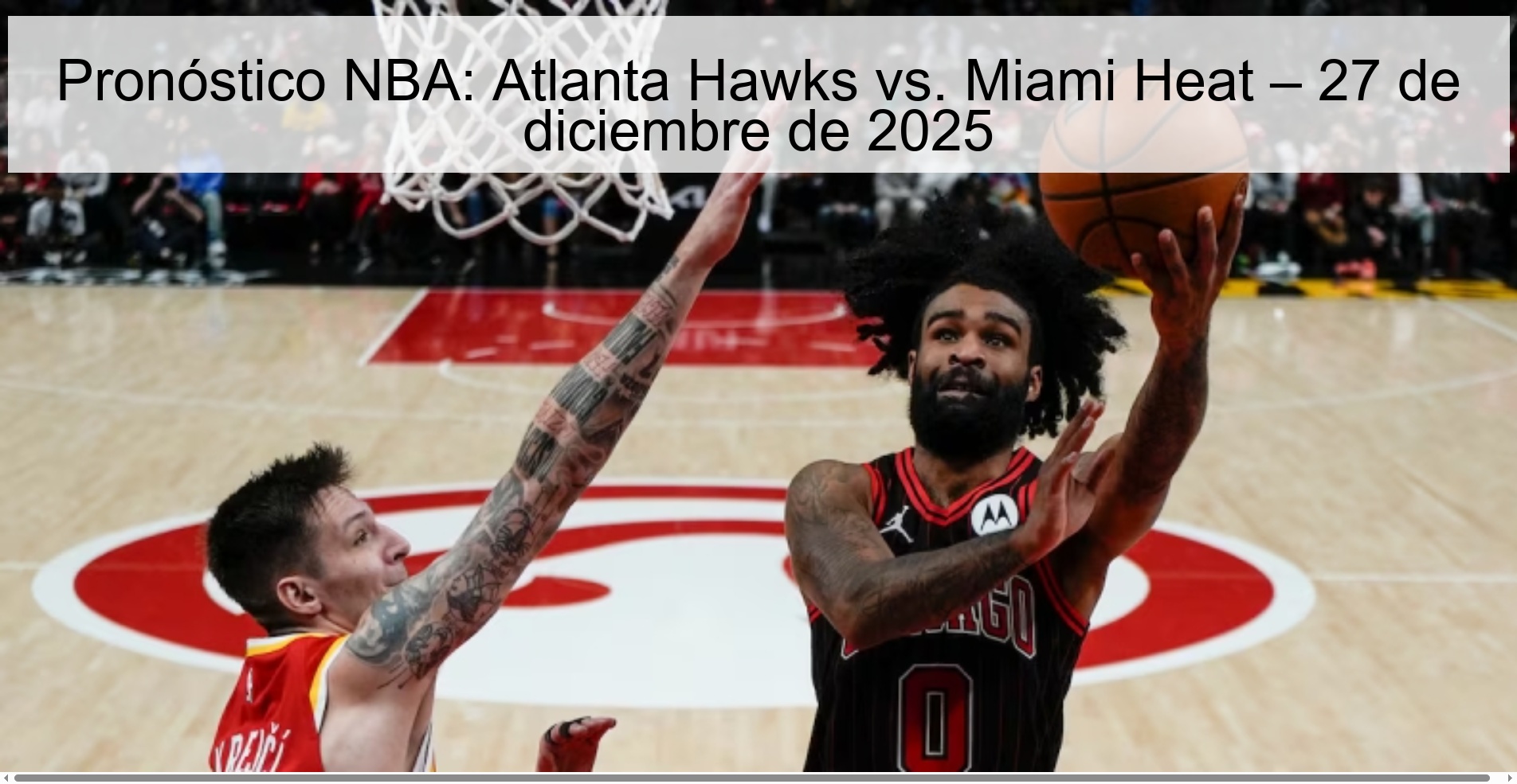 Pronóstico NBA: Atlanta Hawks vs. Miami Heat – 27 de diciembre de 2025