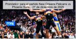 Pronóstico para el partido New Orleans P