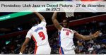 Pronóstico: Utah Jazz vs Detroit Pistons