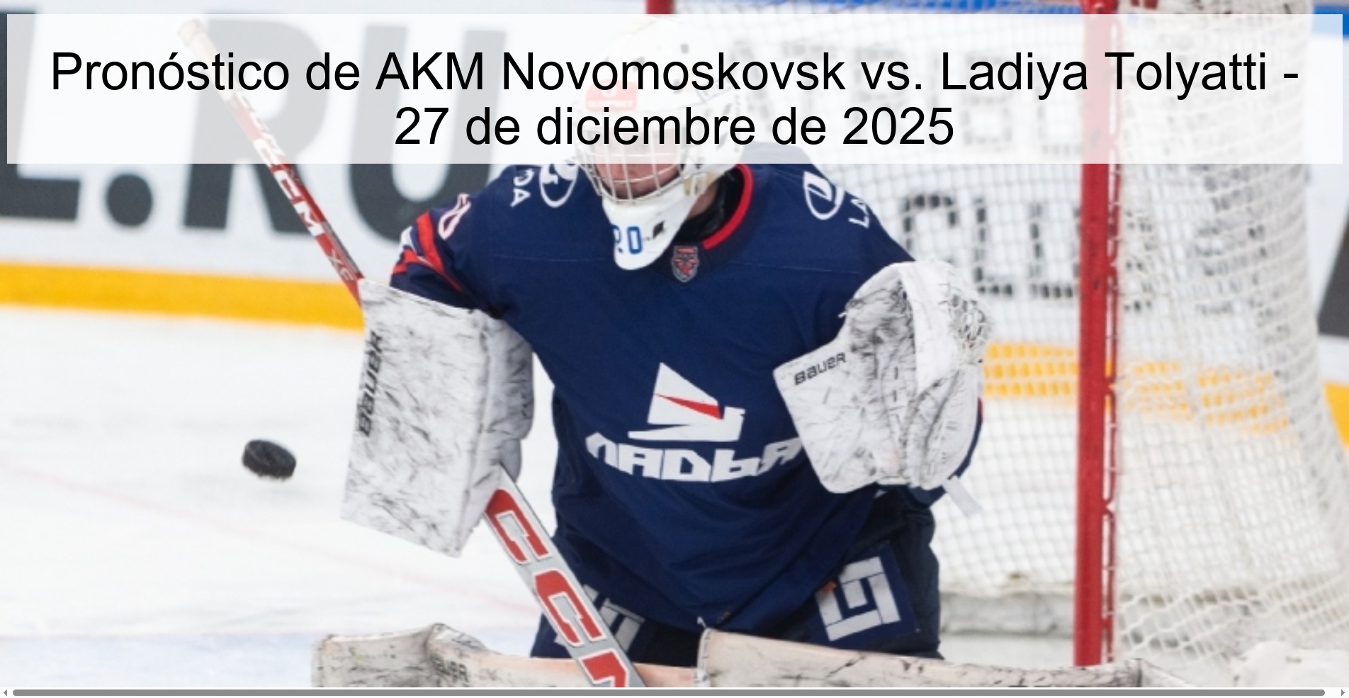 Pronóstico de AKM Novomoskovsk vs. Ladiya Tolyatti – 27 de diciembre de 2025
