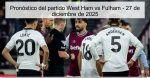 Pronóstico del partido West Ham vs Fulha