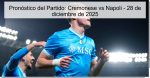 Pronóstico del Partido: Cremonese vs Nap