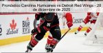 Pronóstico Carolina Hurricanes vs Detroi