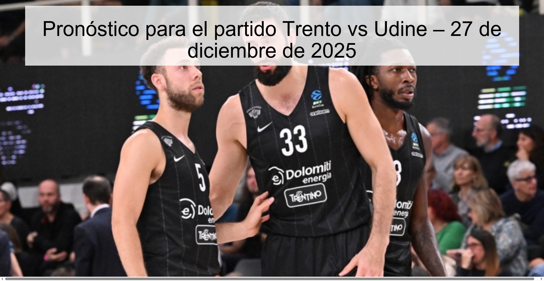 Pronóstico para el partido Trento vs Udine – 27 de diciembre de 2025