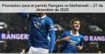 Pronóstico para el partido Rangers vs Mo