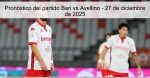 Pronóstico del partido Bari vs Avellino 