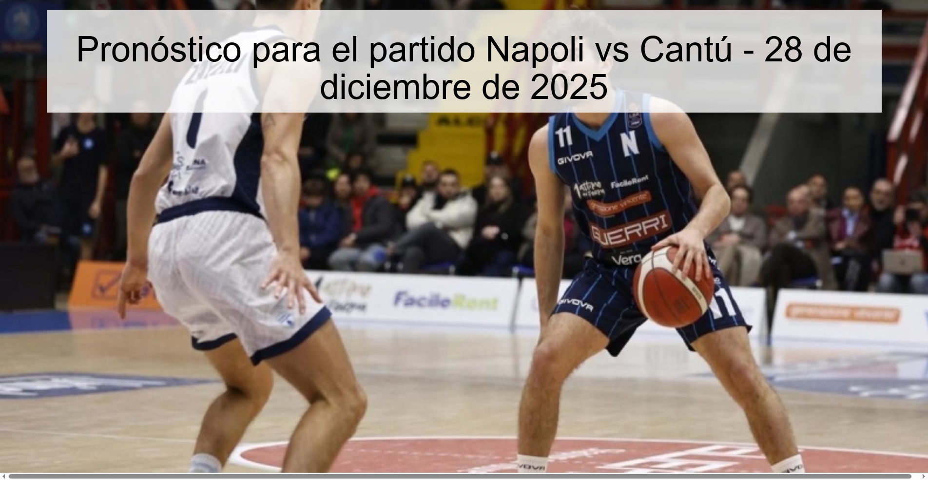 Pronóstico para el partido Napoli vs Cantú – 28 de diciembre de 2025