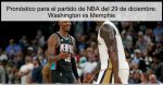 Pronóstico para el partido de NBA del 29