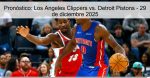 Pronóstico: Los Angeles Clippers vs. Det