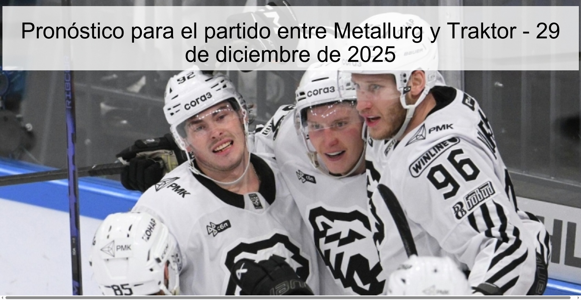 Pronóstico para el partido entre Metallurg y Traktor – 29 de diciembre de 2025