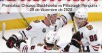 Pronóstico Chicago Blackhawks vs Pittsbu