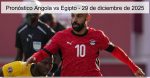 Pronóstico Angola vs Egipto – 29 d