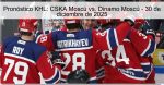 Pronóstico KHL: CSKA Moscú vs. Dinamo Mo