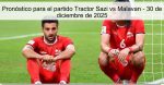 Pronóstico para el partido Tractor Sazi 
