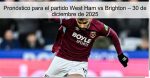 Pronóstico para el partido West Ham vs B