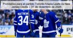 Pronóstico para el partido Toronto Maple