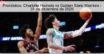 Pronóstico: Charlotte Hornets vs Golden 