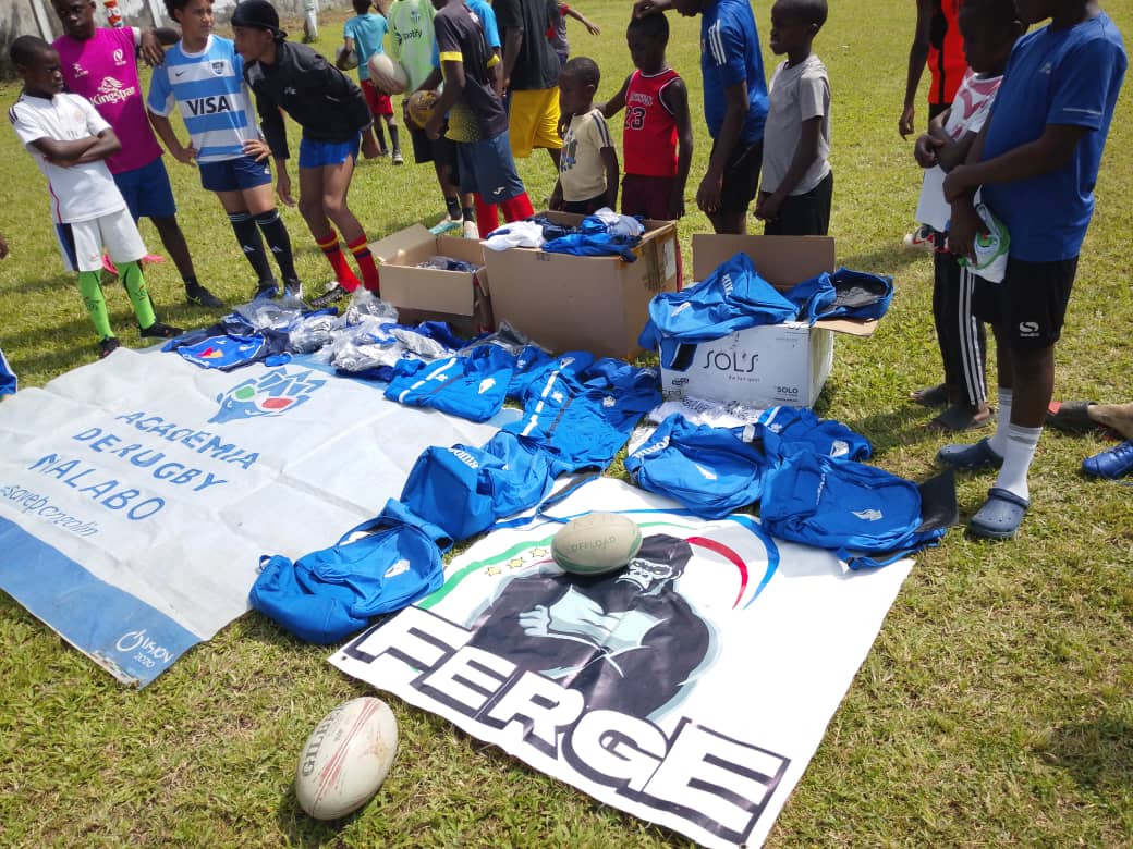 Apoyo al rugby en Guinea Ecuatorial: 1 acción solidaria que impulsa el deporte desde España