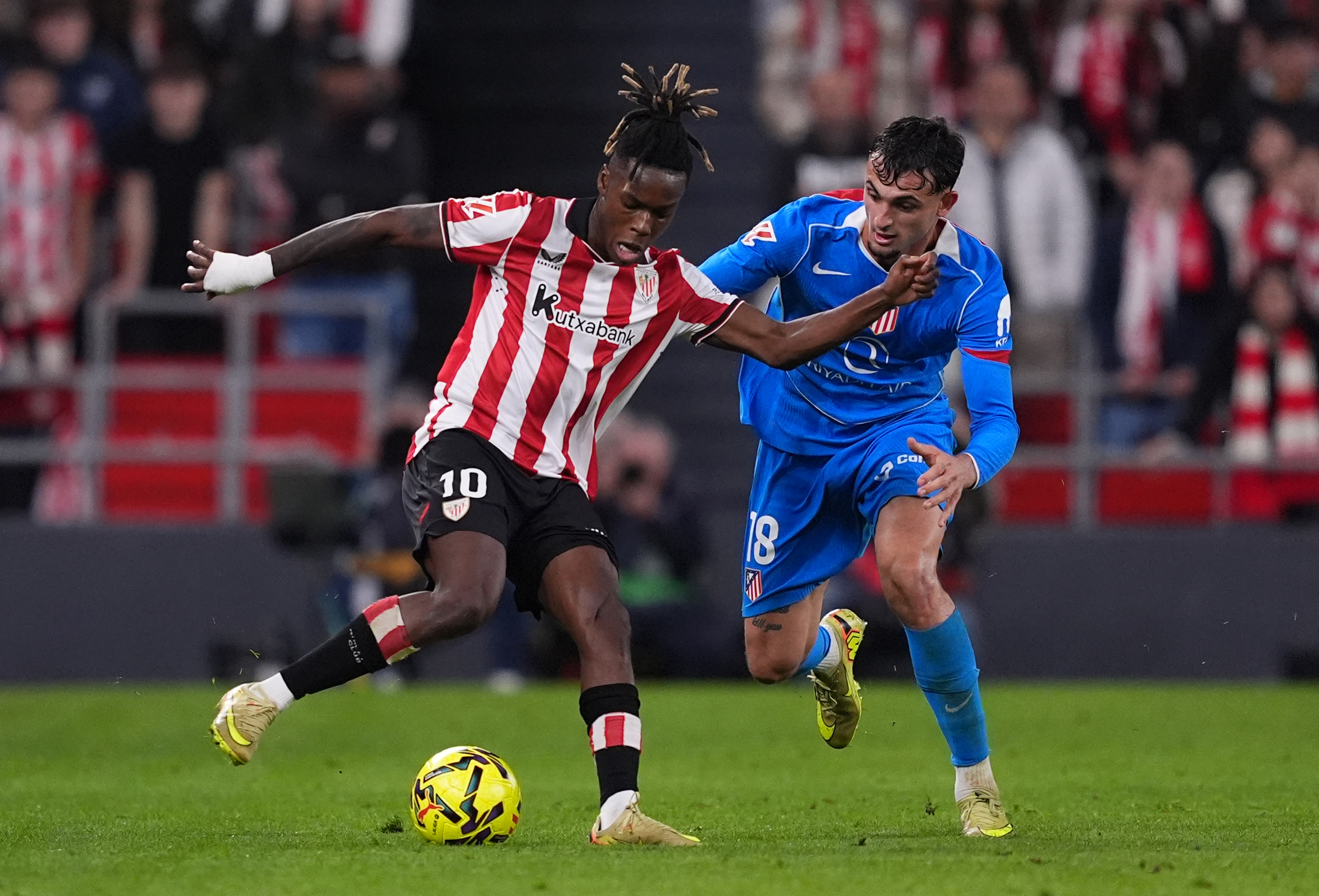 Nico Williams Brilla con Asistencia en el Triunfo del Athletic Club ante el Atlético Madrid