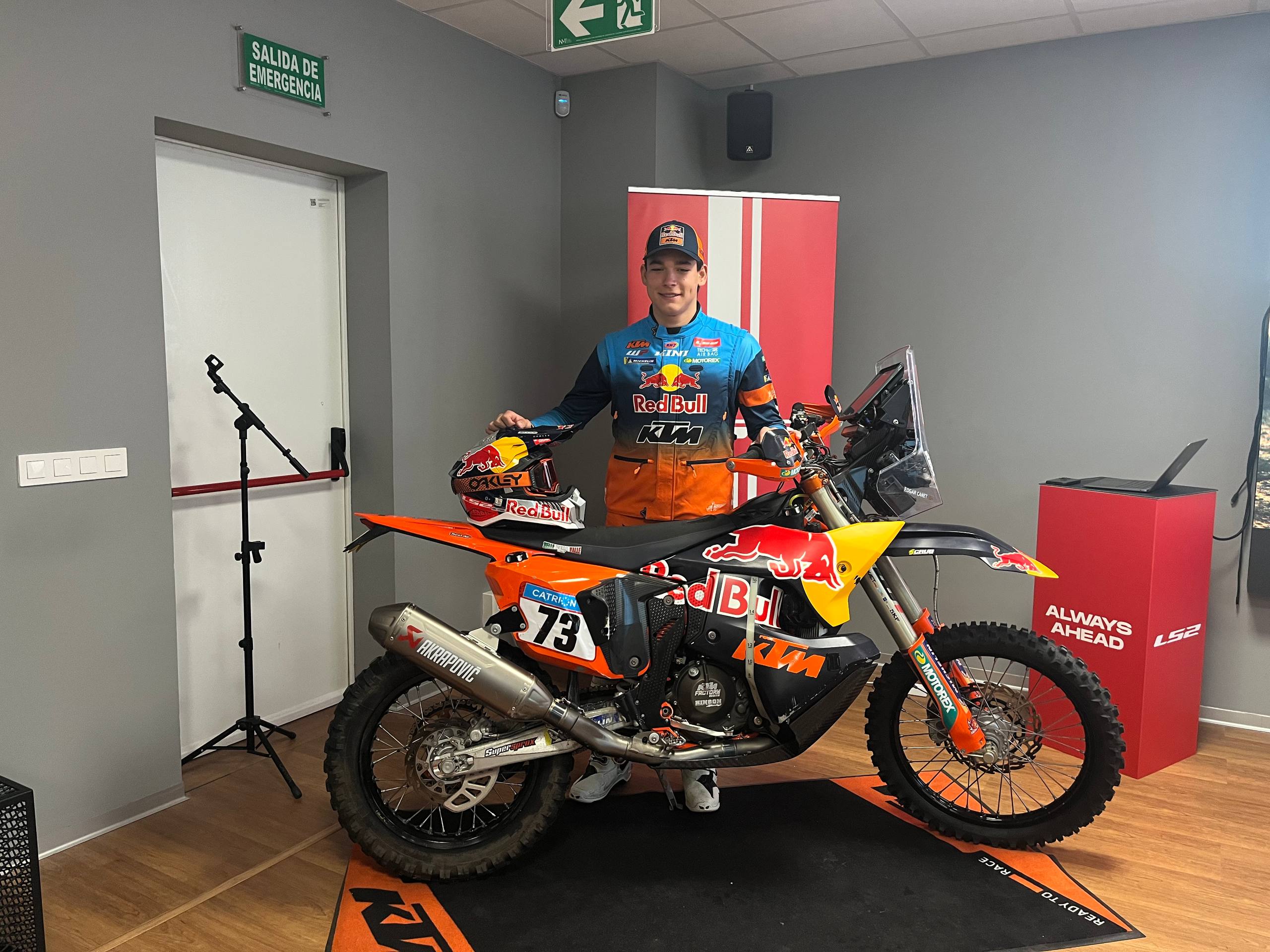 Edgar Canet, el joven talento que busca brillar en el Dakar 2026 con su KTM