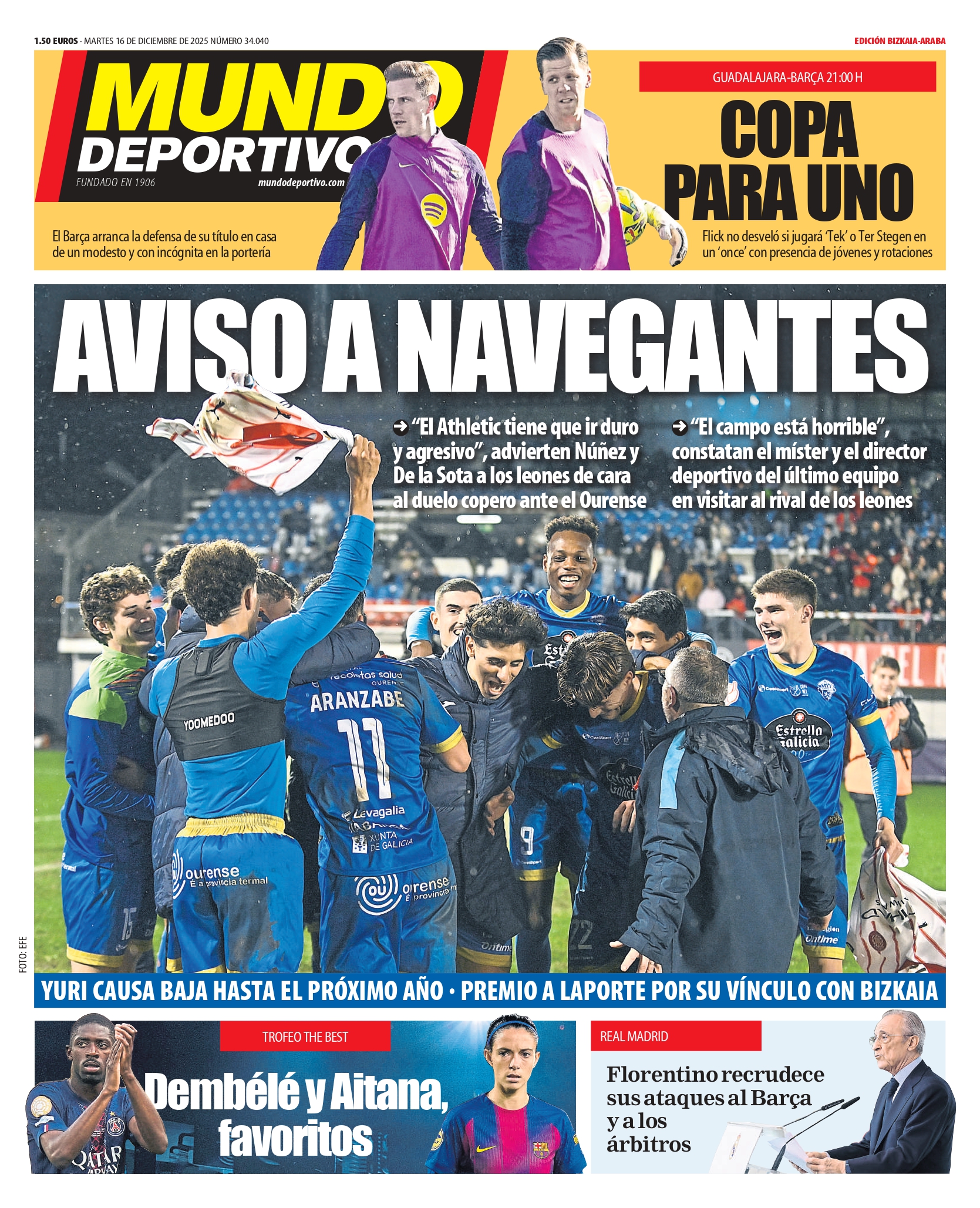 5 Aspectos Clave del Desafío del Athletic Club en la Copa del Rey que Enfrentan a Ourense