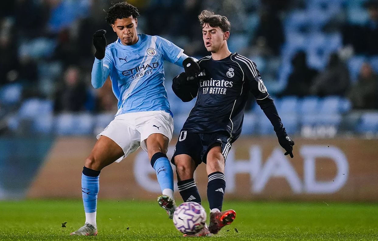 El Real Madrid Castilla despide la fase de grupos de la Premier League International Cup con un empate emocionante contra el Manchester City (1-1)