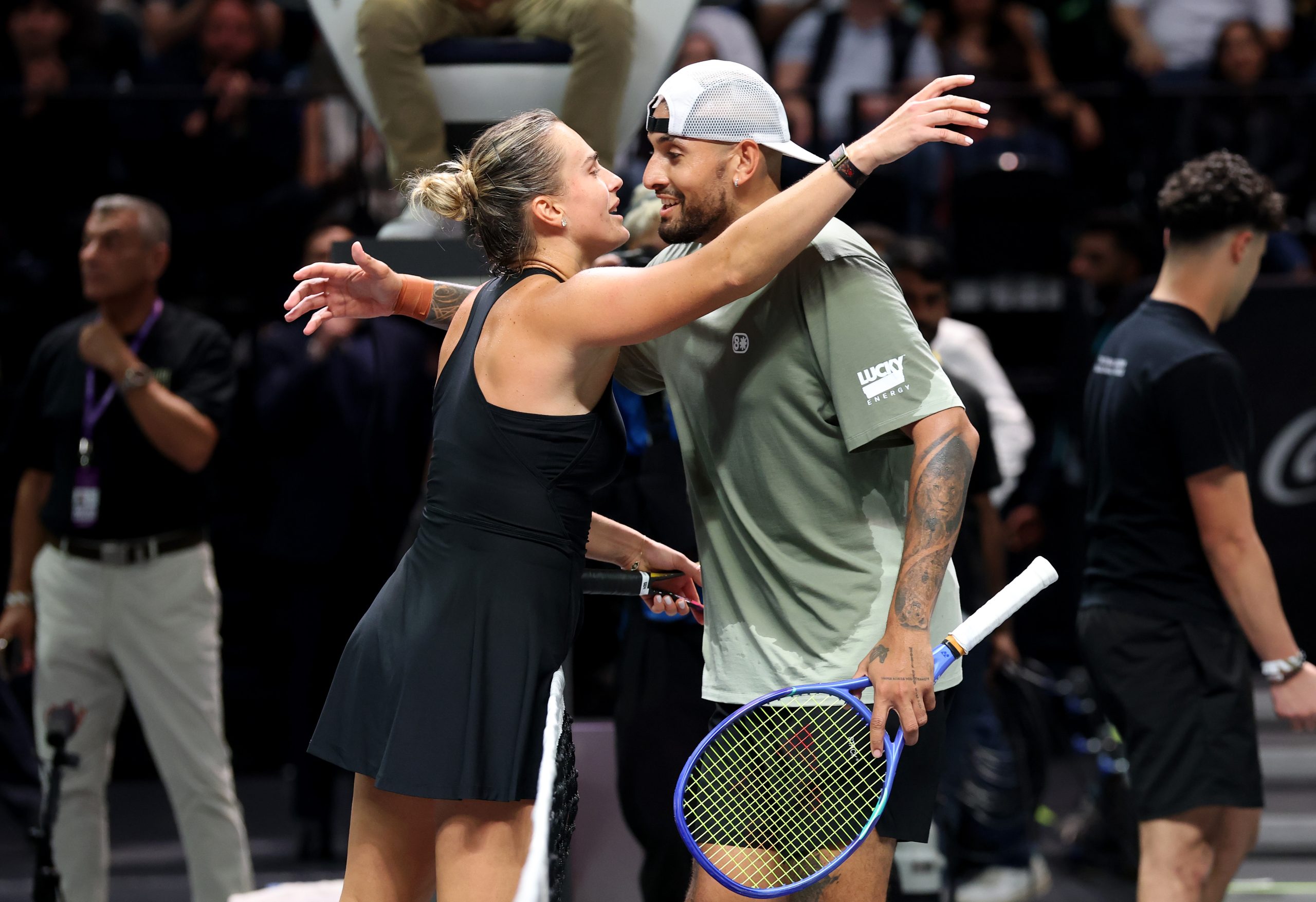 La Batalla de los Sexos: Kyrgios y Sabalenka hacen historia con un inesperado 6-3 en Dubái