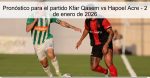 Pronóstico para el partido Kfar Qasem vs