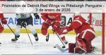 Pronóstico de Detroit Red Wings vs Pitts