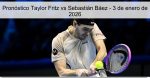 Pronóstico Taylor Fritz vs Sebastián Báe