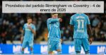 Pronóstico del partido Birmingham vs Cov