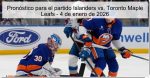 Pronóstico para el partido Islanders vs.