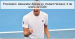 Pronóstico: Alexander Zverev vs. Hubert 