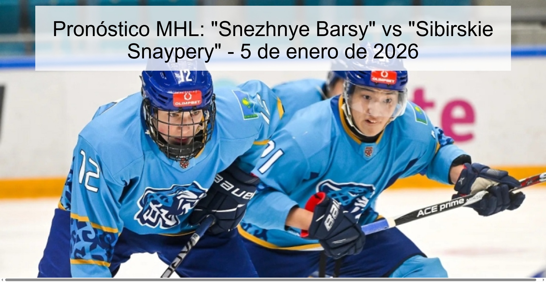 Pronóstico MHL: 