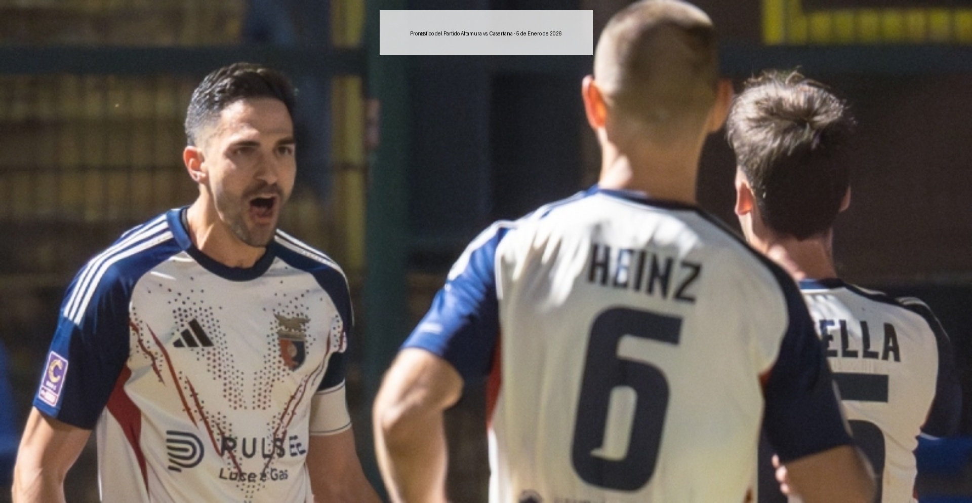 Pronóstico del Partido Altamura vs. Casertana - 5 de Enero de 2026