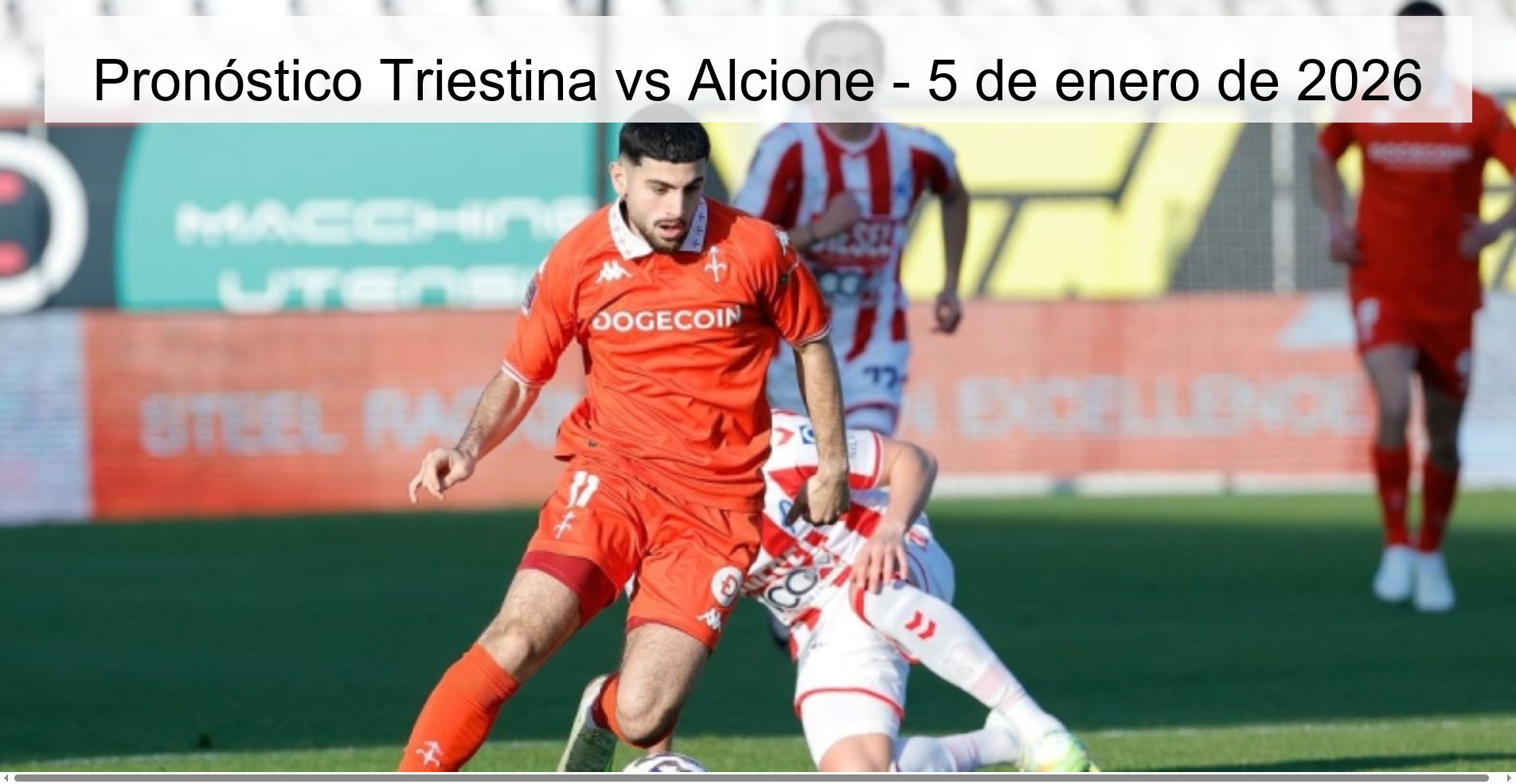 Pronóstico Triestina vs Alcione - 5 de enero de 2026