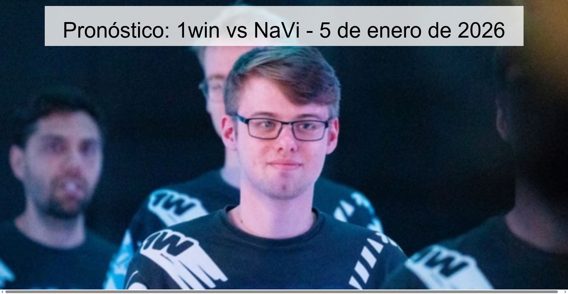 Pronóstico: 1win vs NaVi – 5 de enero de 2026