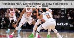 Pronóstico NBA: Detroit Pistons vs. New 