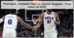 Pronóstico: Filadelfia 76ers vs. Denver 