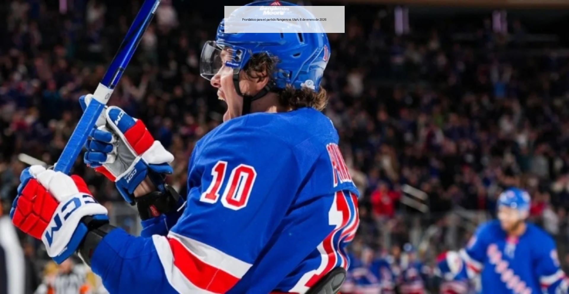 Pronóstico para el partido Rangers vs. Utah, 6 de enero de 2026