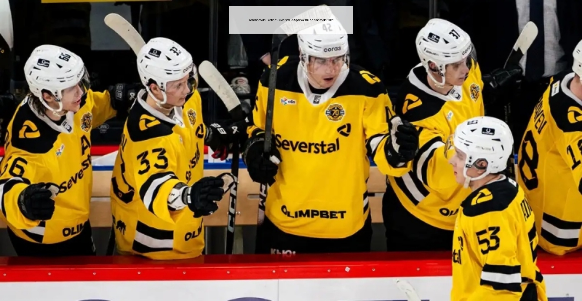 Pronóstico de Partido: Severstal vs Spartak – 6 de enero de 2026