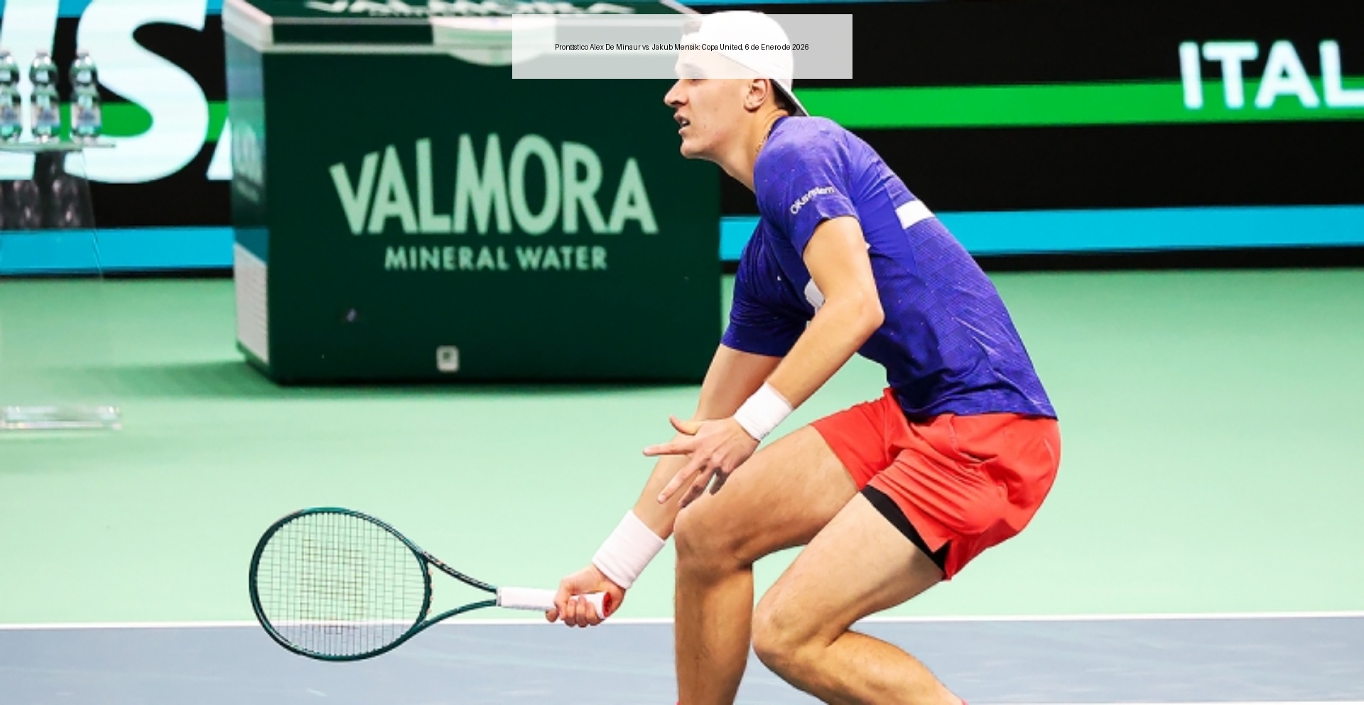 Pronóstico Alex De Minaur vs. Jakub Mensik: Copa United, 6 de Enero de 2026
