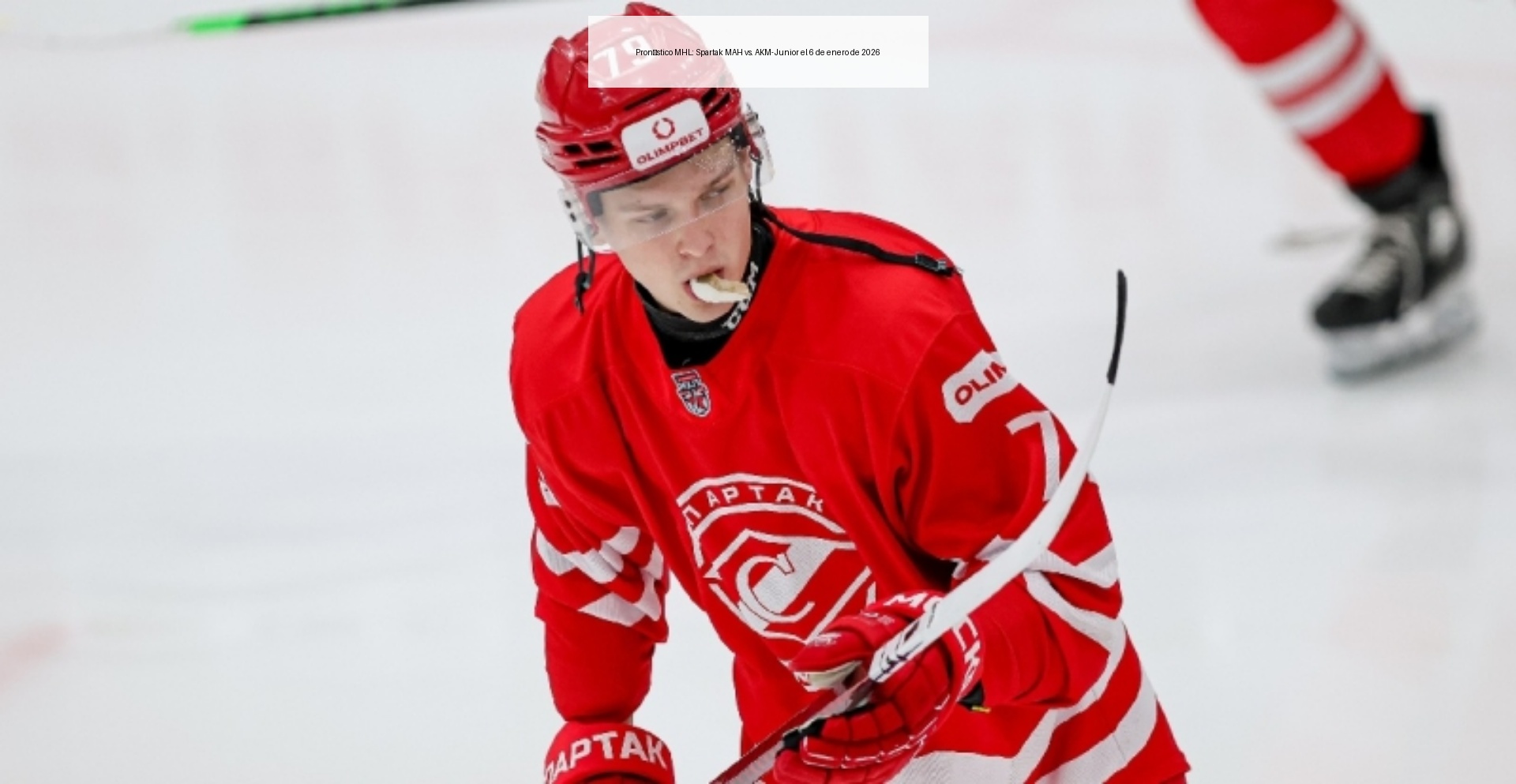 Pronóstico MHL: Spartak MAH vs. AKM-Junior el 6 de enero de 2026