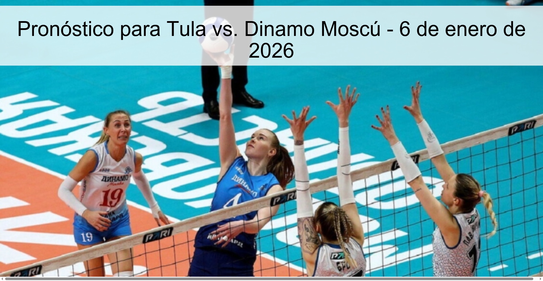 Pronóstico para Tula vs. Dinamo Moscú - 6 de enero de 2026