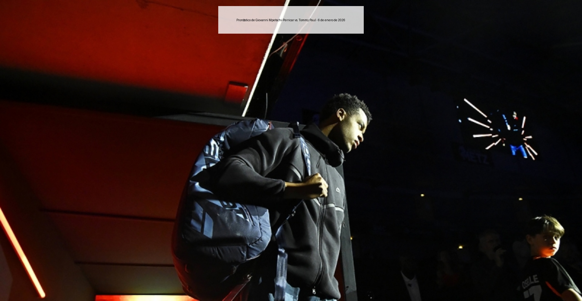 Pronóstico de Giovanni Mpetschi-Perricar vs. Tommy Paul - 6 de enero de 2026