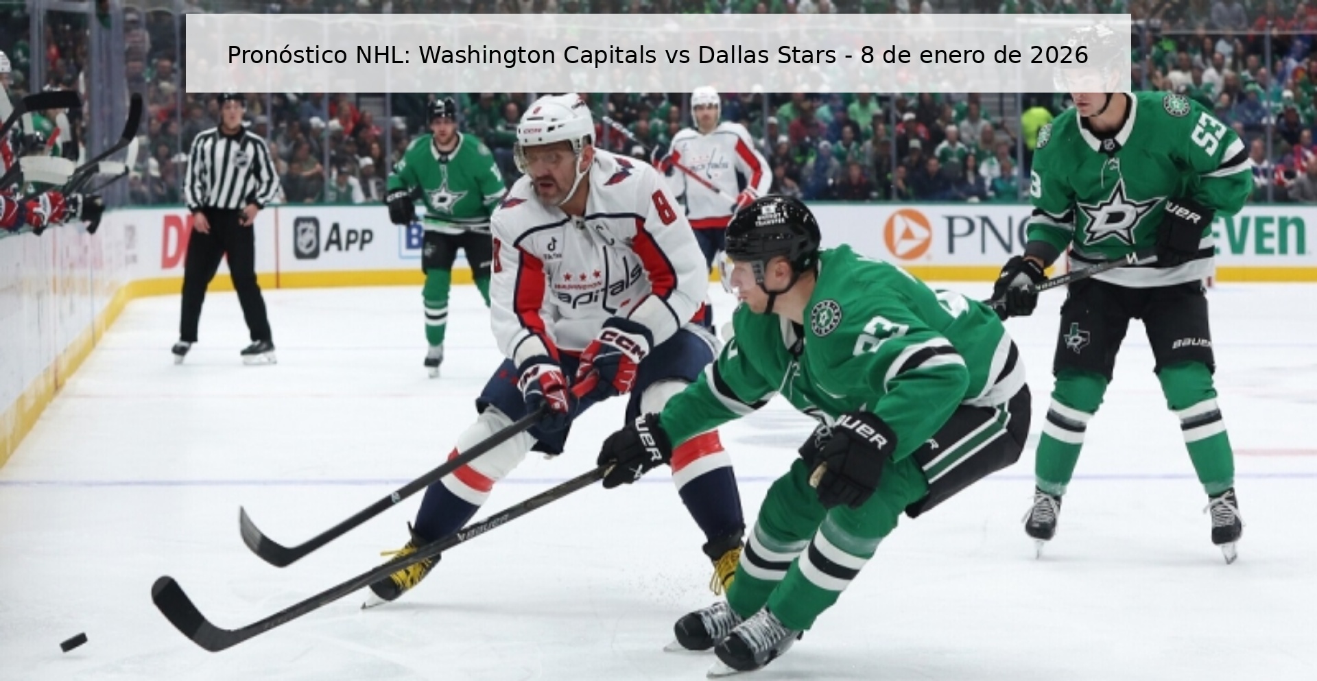 Pronóstico NHL: Washington Capitals vs Dallas Stars – 8 de enero de 2026
