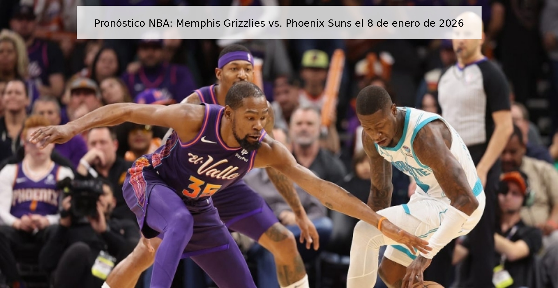 Pronóstico NBA: Memphis Grizzlies vs. Phoenix Suns el 8 de enero de 2026