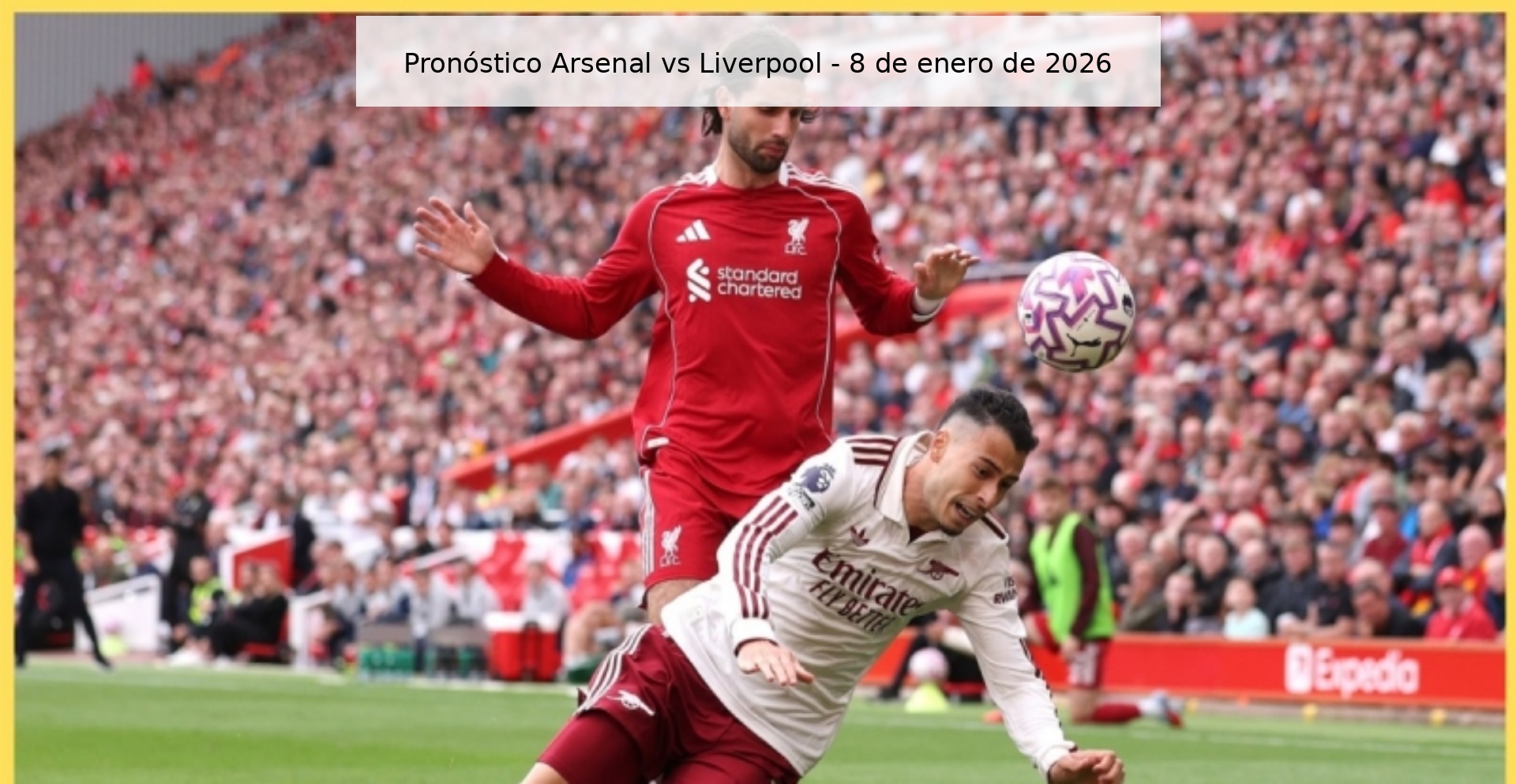 Pronóstico Arsenal vs Liverpool – 8 de enero de 2026